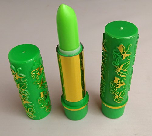 2 pintalabios magico hare original con pegatina - verdes - taiwan - claidad extra