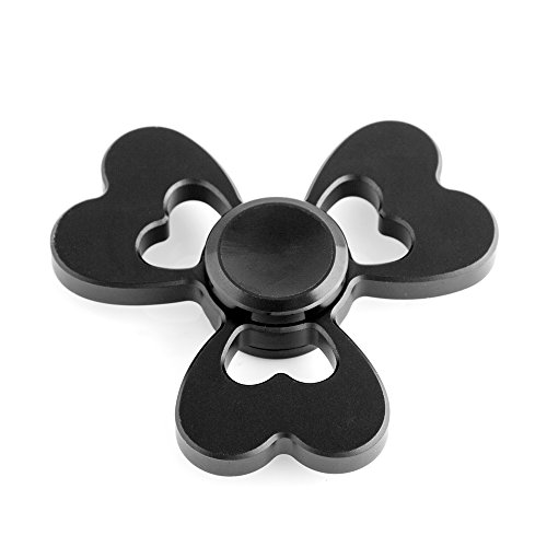 Tri Fidget Spinner Toy, Koobee Fidget Spinner Triangle Single Finger Decompression Gyro - Perfect For ADD, ADHD, Anxiety Autism Adult Children (Black) Tri Fidget Spinner Toy, Koobee Fidget Spinner Triangle Single Finger Decompression Gyro - Perfect For ADD, ADHD, Anxiety Autism Adult Children (Black)