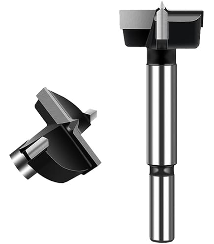 PAULIMOT Kunstbohrer 16 Mm - Hartmetallbestückt Für Holz, 90 Mm Gesamtlänge, 8 Mm Einspannschaft (für Bohrmaschine)