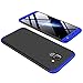 Produktbild Shinyzone 3 in 1 Stoßfest Hülle für Samsung Galaxy J6 2018,360 Grad Ganzkörper Schutzhülle,Ultra Dünn Leicht Hybrid Hart PC Schale Kratzfest Handyhülle für Samsung Galaxy J6 2018,Blau & Schwarz