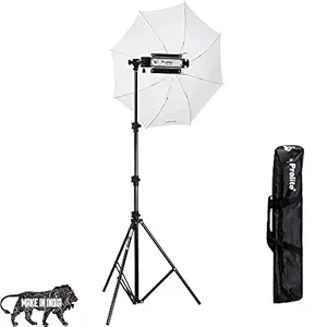 Prolite Single Porta Kit with 9 ft Light Stand, Porta Light, Umbrella, 1000W Halogen Tube, Carry Bag for Photography & Videography