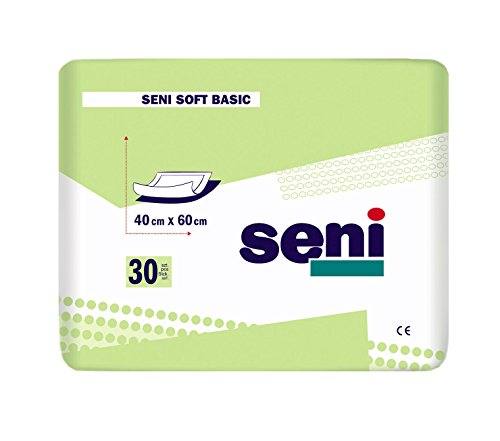 Preisvergleich Produktbild Seni Soft Krankenunterlagen BASIC 40x60 cm - PZN 03175289 - (120 Stück).