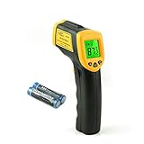 Ultimativer Komfort - Noch nie war es einfacher und sicherer, Temperaturmessungen in der Küche, in der Garage, bei Reparaturen zu Hause, bei Heizungs-, Lüftungs- und Klimaanlagen (HVAC) vorzunehmen und dank innovativer IR-Thermometer-Technologie.