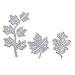 Produktbild logres 3 Maple Leaf Formen Schablonen Scrapbook Album Prägung Karte DIY Craft Decor