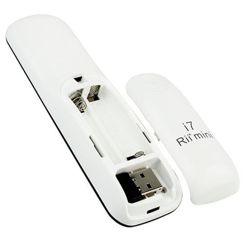 Rii Mini i7 Wireless – Fernbedienung mit Gyro-Maus für Smart TV, Spielkonsolen (PS3 – PS4 – Xbox 360 – Xbox ONE), PC (Windows – Mac – Linux), Mini PC und tablet Android - 8