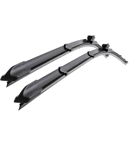 Coppia Tergicristalli Anteriori Neri – Adatti A Fiat Punto 2005-2015 E Vauxhall Corsa 2006+