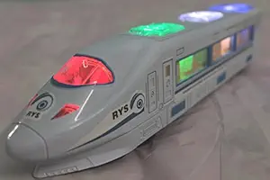 UNIVERAL HIGH Speed Metro Express Bullet Train EMU with Flash Light & Music Gift Toy for Kids