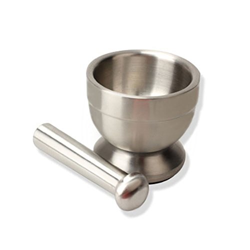 SAYOU ® Mörser Und Stöbel Edelstahl / GewüRzmörser Mit Stöbel - 5