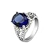 Produktbild PLOT Promotionen Damen Schmuck Ring,2018 Neu Kreativität Damenring Schmuck Dekoration Verlobungsring Engagement Edelsteine Ring für Frauen (10, Blau)