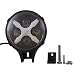Autofy Universal Round 4 LED Cross Design Fog Auxiliary Light for All Cars and Bikes (Black) RS.7439.00