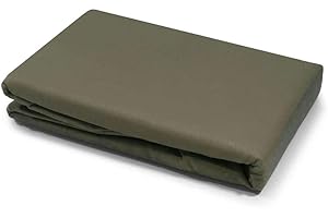 SUNWOOD Microfaser Bettlaken Haustuch ohne Gummizug Betttuch Pension Reise Tischdecke (Dundelgrau, 160x220 cm)