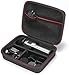Produktbild Hartschalen-Reisetasche für Philips Norelco MG7750/49 MG7730/15 MG5720/15 MG7770/15 Multigroom 7000 Face Styler und Pflegeset (Gerät und Zubehör sind Nicht im Lieferumfang enthalten), Schwarz schwarz