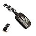 Produktbild Key Cover Cover Fall Halterung Leder Haut Jacke Fit für Land Rover Range Rover Evoque Freelander 5 Taste Smart Fernbedienung, Schlüssel, Schwarz … (Braun)