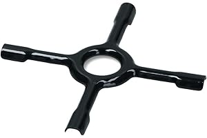 DL SERVICE Réducteur Cuisinière à Gaz Universel pour Grilles Cuisine, fonte émaillé adapté à toutes les marques, taille 13 cm