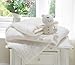 Lollipop Lane Luxury Fleece Blanket Pram and Teddy (Cream)