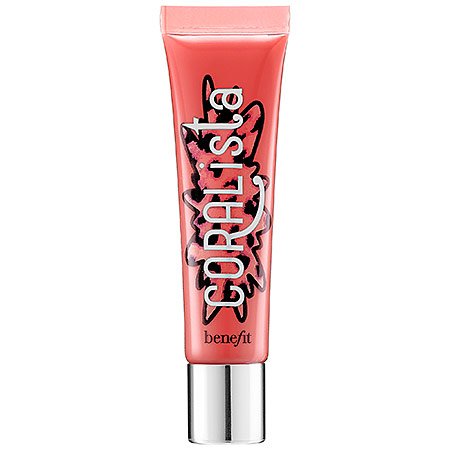 BENEFIT CORALISTA ULTRA PLUSH LIP GLOSS - SHEER CORAL