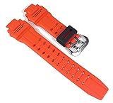 Casio G-Shock Ersatzband Resin Orange für GA-1000