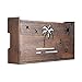 Produktbild JDH Wandbehang Multimedia-Zubehör Aufbewahrungsbox für Router Aufbewahrungsbox, Teak, braun, EIN