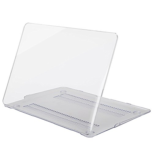 MOSISO MacBook Air 13 H  lle - Ultra Slim Hochwertige Plastik Hartschale Tasche Schutzh  lle Snap Case f  r MacBook Air 13 Zoll  A1466 A1369   Klar Kr