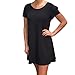 Produktbild Birchwood Damen Dragonfly Short Sleeve 24 Top, Black, Large Freizeitkleidung, schwarz, Groß