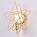 Produktbild SD&EY Fünf-Sterne-Wandleuchte, Nordic Iron Pentagram Schlafzimmer Nachttischlampe für Gang Treppe Korridor Hintergrund Wand Dekor