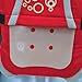 Bebamour Baby Carrier Sling with Headcover 4 in 1 Backpack Carrier (Red)