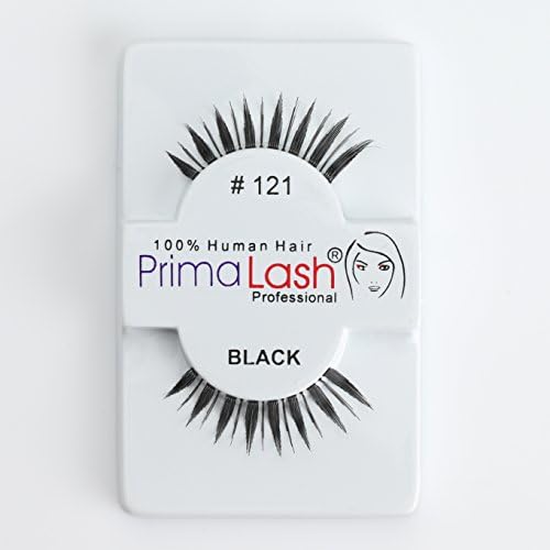 100% Human Hair False Lashes by PrimaLash Professional STYLE #121 demi pixies Handmade Strip Lashes