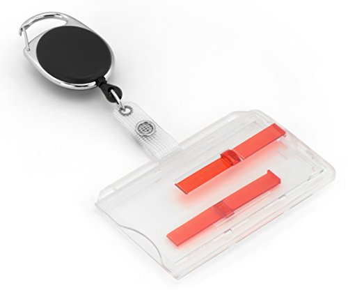 BE-HOLD - Funda para tarjeta de identificaci n con cord n 2 tarjetas de capacidad ofrece una protecci n segura para sus tarjetas y gracias a la corredera roja se pueden extraer las tarjetas f cilmente BE-HOLD - Funda para tarjeta de identificaci n con cord n 2 tarjetas de capacidad ofrece una protecci n segura para sus tarjetas y gracias a la corredera roja se pueden extraer las tarjetas f cilmente