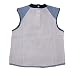U+E. Boys White Designer Summer Sleeveless Top With Print. Size 12 Months