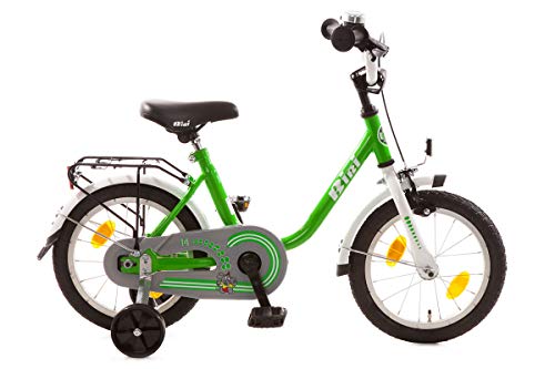 Preisvergleich Produktbild Bachtenkirch Kinderfahrrad 14" Bibi grün-weiß