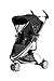 Produktbild Quinny Zapp Xtra Buggy (superleicht, mit komfortabler Ruheposition, inklusive Einkaufskorb, Sonnen- und Regenverdeck, Sonnenschirmclip, Adapter für die Babyschale) schwarz