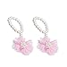 Imported Cute Pearl Chiffon Barefoot Infnat Toddler Flower Beach Sandals Pink RS.345.00