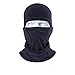 Price comparison product image Outdoor Sport Game Windbreak Full Face Mask Motorcycle Bicycle Riding Skull Balaclavas Headcover Solid Headgear Breathable Helmet Mask (Black)