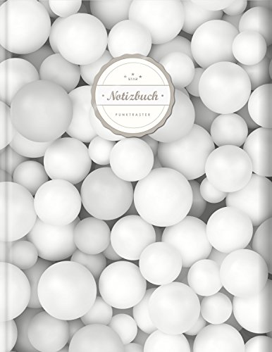 Preisvergleich Produktbild Punktraster Notizbuch (©Star, A4, 156 Seiten, Softcover) / / Dickes Notizbuch mit Register + Robuster Einband / / Bullet Journal, Handlettering, Skizzenbuch, Zeichenbuch, Tagebuch, "3D Kugeln"
