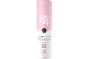 8X4 Hidrofugal 8 X 4 Velvet Blossom Dezodorant, 150 ml