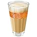 Produktbild Tassimo by WMF Chai Latte Glas, 250 ml mit Muster in Füllhöhe
