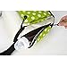 Cute Dot Printed Portable Foldable Harness 1-5 Years Baby Toddler Infan Dining Chair Nappy Changing Bag On the Go Booster Seat Bag Secure Snap Enclosure Travel Chair(Green)