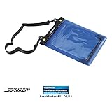 Wasserdichte Tasche für mobile Geräte • Für iPad 1/2/3/4, Samsung Galaxy Tab, eBook-Reader, Tablet-PCs • Ihr Gerät ist mehrfach sicher vor Wasser mit wenigen Handgriffen: 3 hintereinander liegende Vakuum-Zipper schließen - Verschlüsse aufrollen - mit Druckknöpfen und Klettstreifen fixieren! • Mit 2 verstärkten Ösen