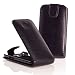 Produktbild OZZZO TASCHE HÜLLE LEDERTASCHE SCHUTZHÜLLE COVER CASE Farbe SCHWARZ Für BLACKBERRY 9860 TORCH