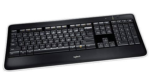 Logitech Wireless Illuminated Keyboard K800, (AZERTY, französisches Tastaturlayout) - 3