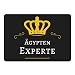 Produktbild Mousepad Ägypten Experte schwarz