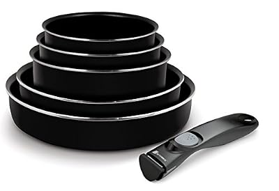 Backen 189951 - Set de poêles et casseroles - 6 Pièces Noir - Tous feux dont induction