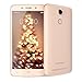 Produktbild HOMTOM HT17 Pro 4G LTE Smartphone Ohne Vertrag MT6737 Quad-Core 64-Bit 5.5 Zoll FHD Dual SIM 2GB RAM+16GB ROM 13MP+5MP Kameras 7.9mm Dicke Android Marshmallow 6.0 mit Fingerabdrucksensor(Golden)