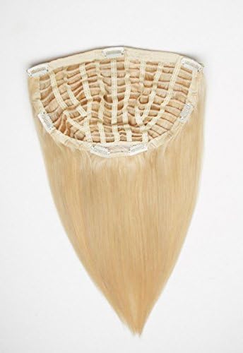Accessories G Elegant Half Wig Half Wig Stylish Wig 50 cm – Clip in Remy Human Hair Extensions Various Colours