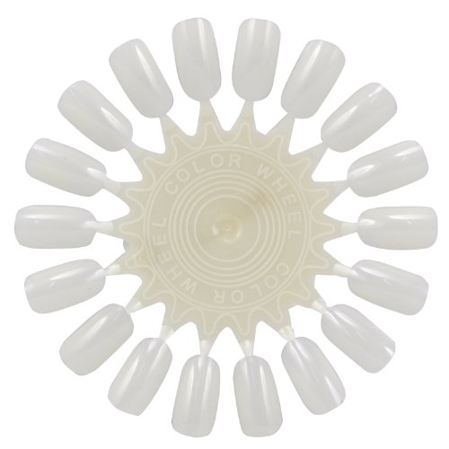 Tinxs 10 x Natural White Nail Art Wheels