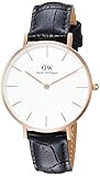 Daniel Wellington Damen Analog Quarz Uhr mit Leder Armband DW00100173