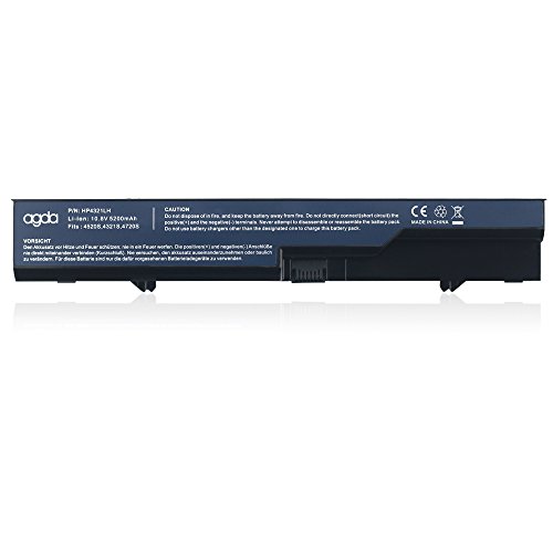 AGDA® Laptop Battery for HP 587706-121 587706-131 587706-221 587706-241 587706-251 587706-421 587706-541 587706-741 587706-751 587706-751 HP 420 421 425 620 Compaq 420 421 425 620 625 320 321 325 326 PH06 10.8V 5200mah /58WH Black 18 month warranty