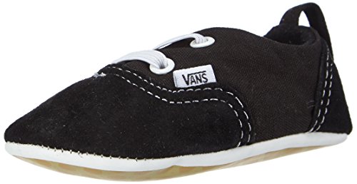 Vans I Era Crib, Unisex Babies' Birth Shoes, Black (black/true White), 2 Child UK (18 EU)