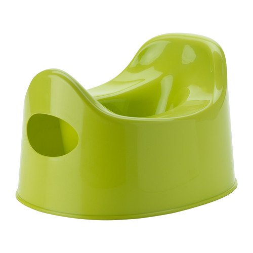 IKEA LILLA - Children-s potty, green