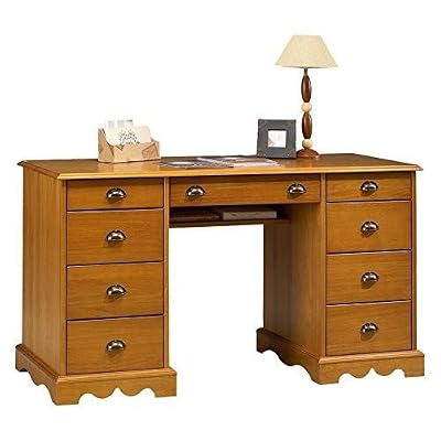 ACTUAL DIFFUSION Bureau Beaux Meubles Pas Chers Bureau ministre pin miel de style anglais